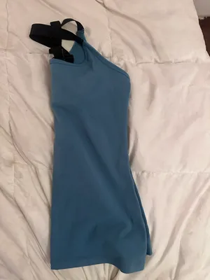 Beyond Yoga turquoise blue athletic tank top thumbnail 2