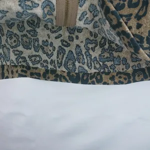Sadie & Sage S Mob Wife Leopard Zip Front Mini Skirt thumbnail 5