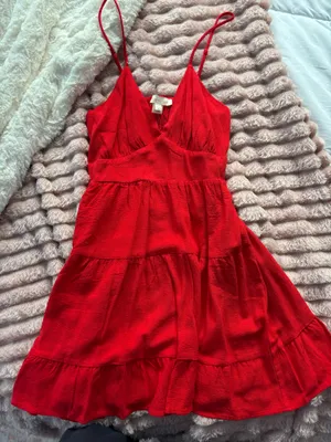 TJ Maxx Red Mini Dress thumbnail 1