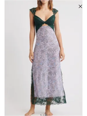 Free people Suddenly Fine Maxi Slip Dress thumbnail 4