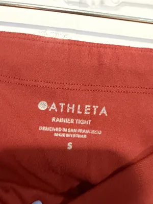 Athleta Rainier Rust Red‎ Active Leggings thumbnail 2