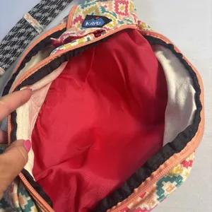 KAVU Rope Sling‎ Bag Hiking Aztec Pattern Boho Festival Crossbody Backpack thumbnail 4