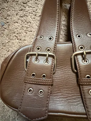Free People Say Yes Bag Brown Leather thumbnail 2