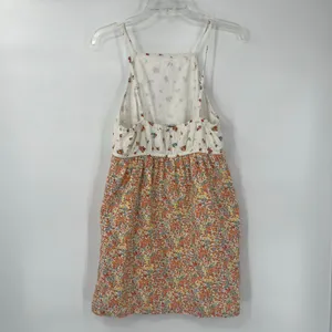 American Eagle Y2K Linen Blend Cottagecore Floral Sundress Medium Boho Coquette thumbnail 7