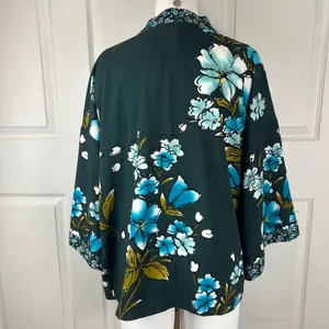 Loft mixed floral kimono wrap *no sash belt* thumbnail 7