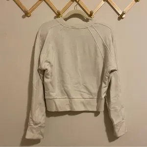 Athleta Off-White Super Soft Pullover size Small thumbnail 7
