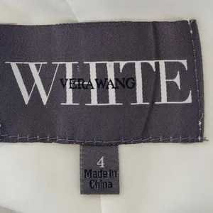 White by Vera Wang Ivory Strapless Formal Dress Size 4 thumbnail 9