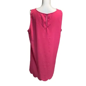 Betsy's Boutique Women's Pink Sleeveless Sheath Dress‎ Size X-Large NWT thumbnail 2