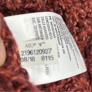 American Eagle Outfitters medium Button Front Waffle Knit Cardigan w/pockets thumbnail 9