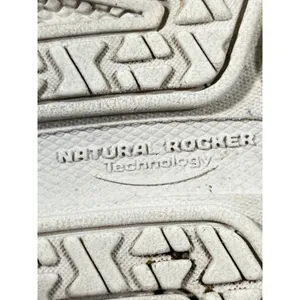 Skechers‎ Max Cushioning Mesh Sneakers Women 9.5 Gray Pink Natural Rocker Sole thumbnail 12