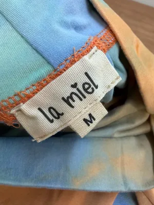 Le Miel tie dye biker small nwot thumbnail 5