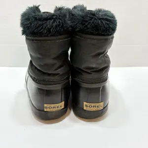 Vintage Sorel Kaufman Duck Boots Womens 10 Winter Rain Snow Ankle Lace Up thumbnail 4