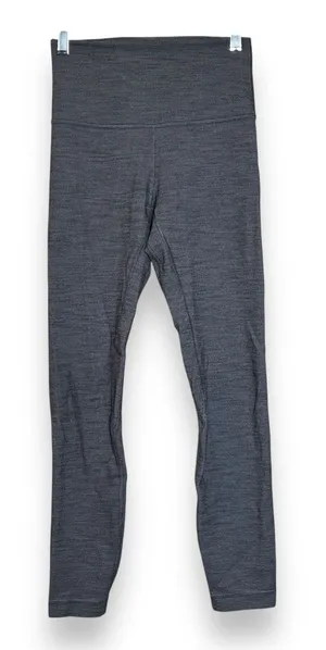 Lululemon‎ Align High Rise Cropped Pant Sz 4 Dark Grey Women's thumbnail 1