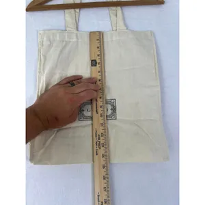 Gucci Tote Bag Unisex OS Cream Cotton Logo Shopper Dust Bag thumbnail 4