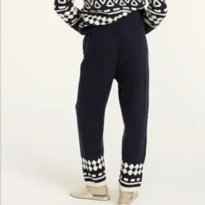 J.CREW pants With Geometric Knit Merino Wool Alpaca Blend sizeS. order155 thumbnail 3