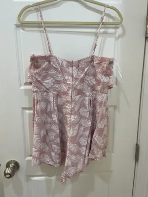 Cloud Ten Blush Pink Floral Romper thumbnail 2