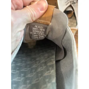 OluKai‎ Ki'ihele Li Womens 9.5 Gray Canvas Sneakers Drop In Heel Sneakers Shoes thumbnail 7