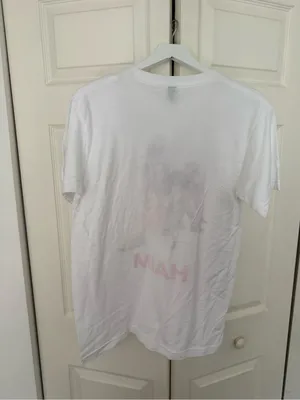 HAIM Band Tee White Crewneck Cotton T-Shirt HAIM Sisters Size Medium thumbnail 5