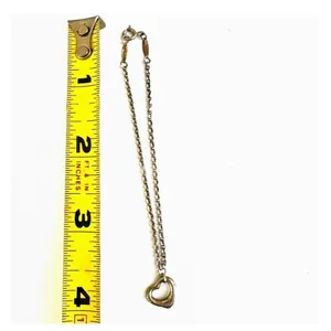 Tiffany & Co. Elsa Peretti Open Heart Charm Bracelet thumbnail 7