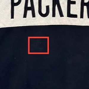 2079 | Mitchell & Ness Green Bay Packers Women M Throwback Colorblock Sweatshirt thumbnail 8