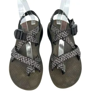 Chacos Z2 Womens Size 7 Sandals Adjustable Straps Black Gray Hiking Outdoor Shoes thumbnail 1