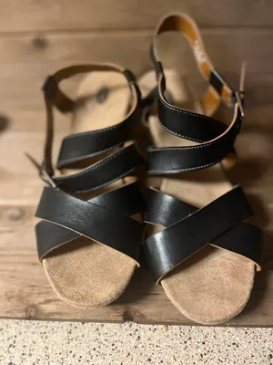 Dr. Scholl's True Comfort wedge sandal, size 10 black (RM) thumbnail 1