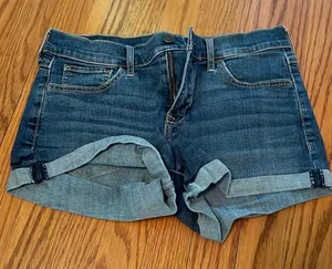 Abercrombie and Fitch jean shorts thumbnail 1