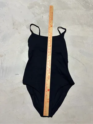 Aerie Black One-Piece Swimsuit full coverage large thumbnail 2
