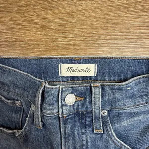 Madewell Perfect Vintage Jeans Womens 25 Blue High Rise Tapered Denim Mom Jeans thumbnail 3
