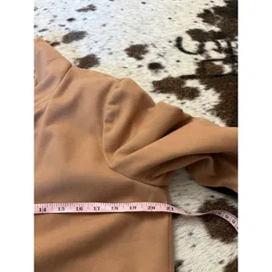 Tuckernuck Emerson coat dress Size Medium Tan Elbow Patch thumbnail 11