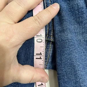 American‎ Eagle Mom Jeans Womens 4 Short Blue High Rise Stretch Denim thumbnail 7