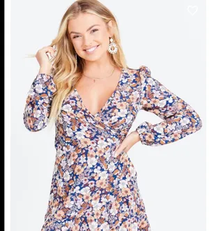 Altar'd State Floral Dress thumbnail 1