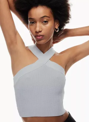 Sculpt Knit Criss Cross Tank thumbnail 1