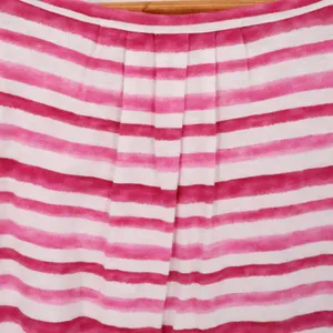Talbots Striped Short Sleeve Tee Shirt Womens Size L Pink White Cotton Beachy thumbnail 4
