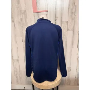 Lands’ End The Outfitters Quarter Zip Pullover | Navy Blue | Size Large thumbnail 3