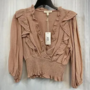 Princess Polly 7pc crop tops cowgirl smocked Y2K boho prairie top bundle thumbnail 5