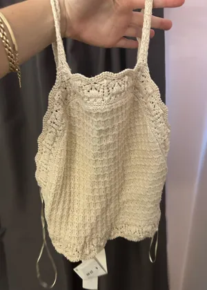 Zara knit top thumbnail 1