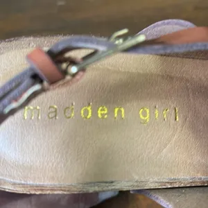 Madden girl tan wedge sandles sz 8 thumbnail 12