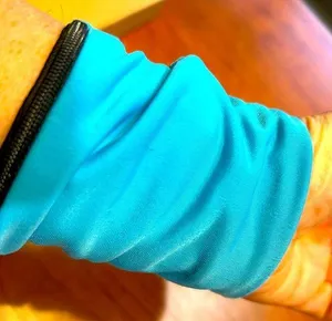 Wrist band with zipper compartment thumbnail 1