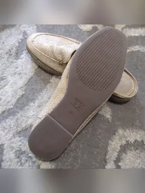 SCHUTZ Natural Beige Woven Slip-On Mules thumbnail 4