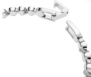 Swarovski Crystal and Rhodium classic tennis bracelet thumbnail 5