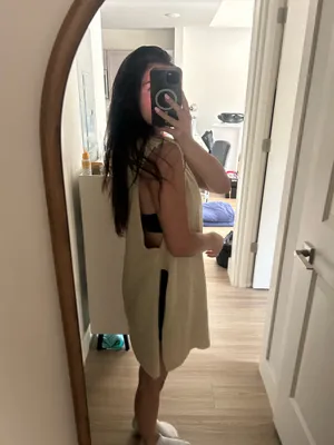Knit Top Tan Size M thumbnail 8