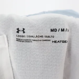 Under Armour Shorts Womens Medium HeatGear Fly By Gray Mesh Active Excellent thumbnail 3