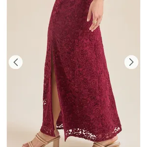 NEW Altar’d State Burgundy Maxi Skirt Size XXL NWT thumbnail 3