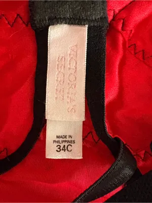 Victoria Secret Red Satin bustier thumbnail 3
