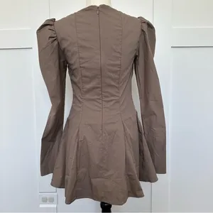 House of CB Carlina Mocha Mini Dress thumbnail 5