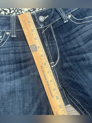 Ariat REAL Denim Low Rise Rosy Bootcut Jeans Size 31S thumbnail 11