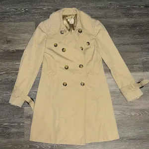 J.Crew Tan Trench Coat thumbnail 1