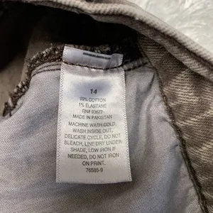 ana Highest Rise Vintage Straight Jeans. Brown Sz 14Ab thumbnail 5