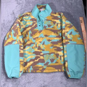 The north face Cragmont Fleece 1/4 Snap Jacket in a camouflage large thumbnail 1